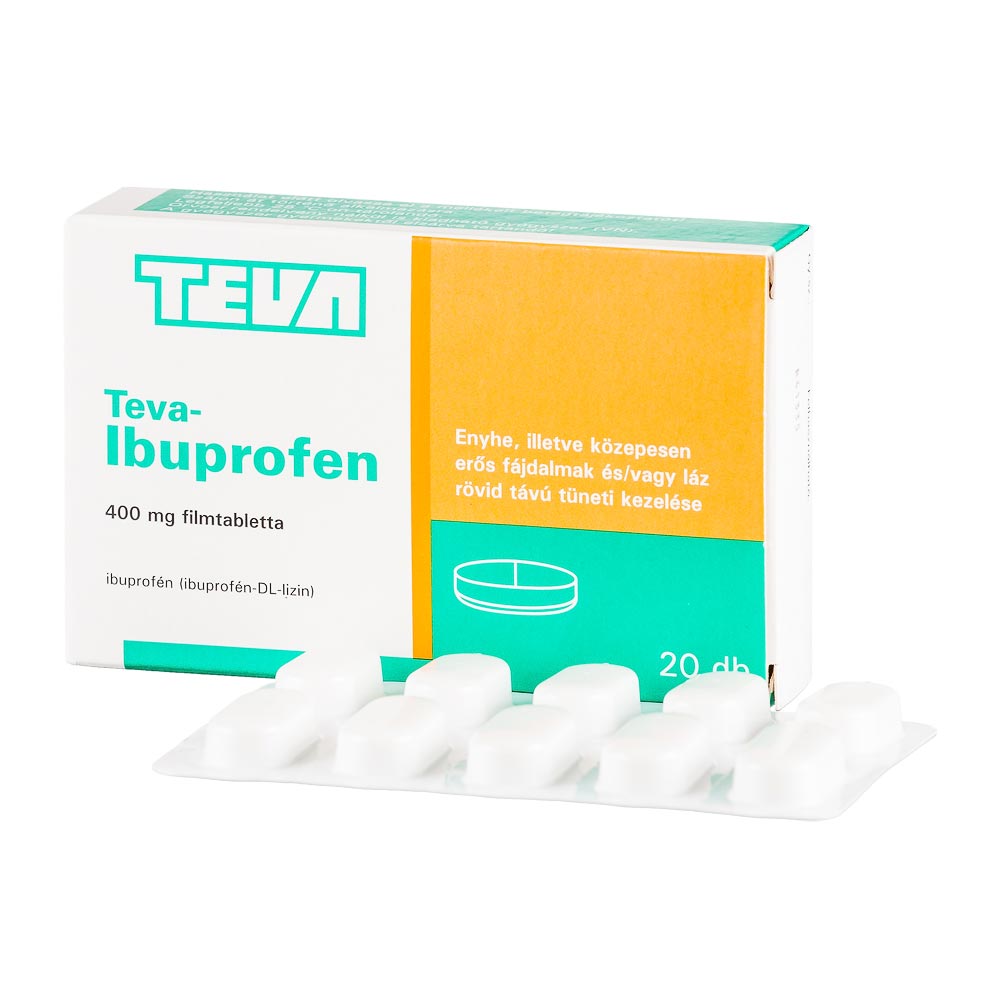 Lázcsillapító » Teva-Ibuprofen 400 mg 20x | INTENGO