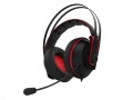 Asus Cerberus V2 gamer headset - Fekete-piros (90YH015R-B1UA00)