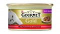 Gourmet Gold Duó Marhával És Csirkével 85G Eledel Macskának