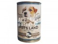 Pet&#039;s Land Pet s Land Dog Konzerv Sertés-Hal Sport 415g