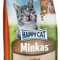 Happy Cat Minkas baromfihússal 10kg macskatáp felnőtt macskáknak