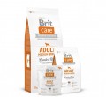 Brit Care Hypoallergenic Adult Medium Breed Lamb &amp; Rice 3kg kutyatáp - közepes testű felnőtt kutyák számára