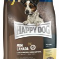 Happy Dog Supreme Sensible Mini Canada lazaccal 1kg kutyatáp érzékeny kutyáknak