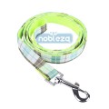 UV sárga kockás mintás póráz, 2.5cm x 120cm