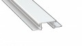 LED Alumínium Profil ZATI Fehér 2 méter