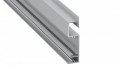 LED Alumínium Profil FLARO Ezüst 1 méter