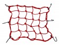 Sisak és csomaglefogató háló, piros 40X40cm
