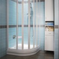 Ravak / Beszerzés 1-hét! Ravak - SKKP6 hatelemes negyedköríves toló rendszerű zuhanykabinok 80-as Fehér+Pearl
