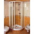 Ravak / Beszerzés 1-hét! Ravak - SKKP6 hatelemes negyedköríves toló rendszerű zuhanykabinok 90-es Fehér+Transparent
