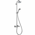 Hansgrohe 27169 000 Croma 100 Showerpipe zuhanyrendszer termosztátos csapteleppel