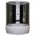 Sano Hidromasszázs zuhanykabin, rádióval, világítással, fürdőkáddal 130x130x228 cm CSK25