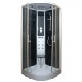 Dream Quick Line komplett hidromasszázs zuhanykabin rádióval, világítással CL98 90x90x215 cm