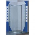 Sano 90x90x180 cm ives sarok zuhanykabin 1 nyílóajtóval, 6 mm-es víztiszta biztonsági üveggel E2290CM