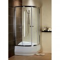 Radaway Dolphi Premium Plus A1700 80x80 negyedköríves zuhanykabin