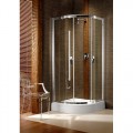 Radaway Design Afrodyta 80x80 negyedköríves zuhanykabin