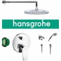 Hansgrohe Metris 31493000 falbaépíthető zuhanyszett 02