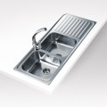 Teka Classic 2B 1D Rozsdamentes mosogatótálca