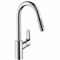 Hansgrohe Focus egykaros mosogató csaptelep kihúzható kifolyóval 31815000 ../