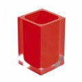 Sapho RAINBOW pohártartó, álló, piros RA9806