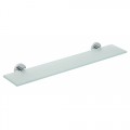 Sapho OMEGA ECONOMY Üvegpolc, 30x13 cm, jégüveg 104122042