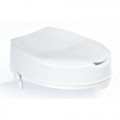 Sapho Magasított WC ülőke, 10 cm, kapaszkodó nélkül, fehér A0071001