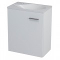 Sapho LATUS II 42x50x25 cm mosdótartó szekrény, mosdó nélkül, fehér 55580