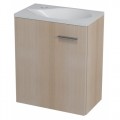 Sapho LATUS II 42x50x25 cm mosdótartó szekrény, mosdó nélkül, ferrara tölgy 55582