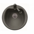 Plados Atlantic 51.10 Ultra GRÁNIT 1B kerek gránit mosogatótálca PL5101 UG