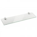 Aqualine Apollo Üvegpolc 52 cm, átlátszó üveg (SB115)