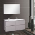 MyLine Elois 120x46 cm komplett fürdőszoba bútor világos szürke ,,.