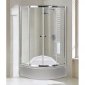 Niagara Wellness Alor 90x90 negyedköríves zuhanykabin Roni-B magasított zuhanytálcával