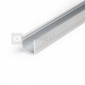 Topmet Smart10 natur alumínium LED profil, 2méter/szál