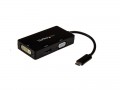 StarTech 3-in-1 USB 3.1 to HDMI, DVI, VGA Multiport Adapter (CDPVGDVHDBP)