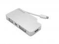 StarTech 4-in-1 USB 3.1 to VGA, DVI, HDMI, mDP Travel A/V Adapter (CDPVGDVHDMDP)