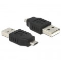 Delock Adapter USB micro-B apa > USB 2.0 A apa (65036)