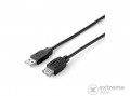 EQUIP USB 2.0 hosszabbítókábel, apa/anya, duplán árnyékolt, 1,8m