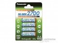 Panasonic NiMh 2700mAh AA 4 darabos akkucsomag