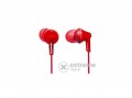 Panasonic RP-HJE125E-R fülhallgató, piros