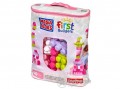 MATTEL Mega Bloks Nagy építőkocka szett 60 db-os, lányos