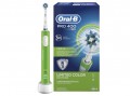 Oral-B Pro 400 D16.513 Elektromos fogkefe CrossAction fejjel, zöld