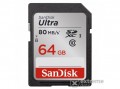 SanDisk Ultra 64GB SDXC memóriakártya, Class 10, UHS-I (139768)