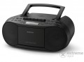 Sony CFDS70B.CET hordozható kazettás CD boombox lejátszó, fekete