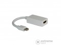 ROLINE mini Displayport HDMI M/F v1.2 adapterkábel, fehér