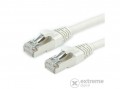 ROLINE STP/FTP CAT7 1m kábel, fehér