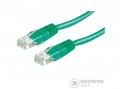 ROLINE UTP CAT5e 10m kábel, zöld