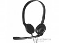 SENNHEISER PC 3 chat mikrofonos fejhallgató, fekete