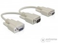 Delock 65328 VGA apa -2 x VGA anya adapter, 20 cm