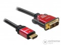 Delock 84342 HDMI – DVI átalakító kábel, 1.8m, apa/apa