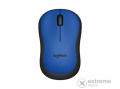 Logitech M220 Silent vezeték nélküli egér, kék