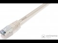 EQUIP 225417 FTP Cat5e patch kábel, 0,5m, beige